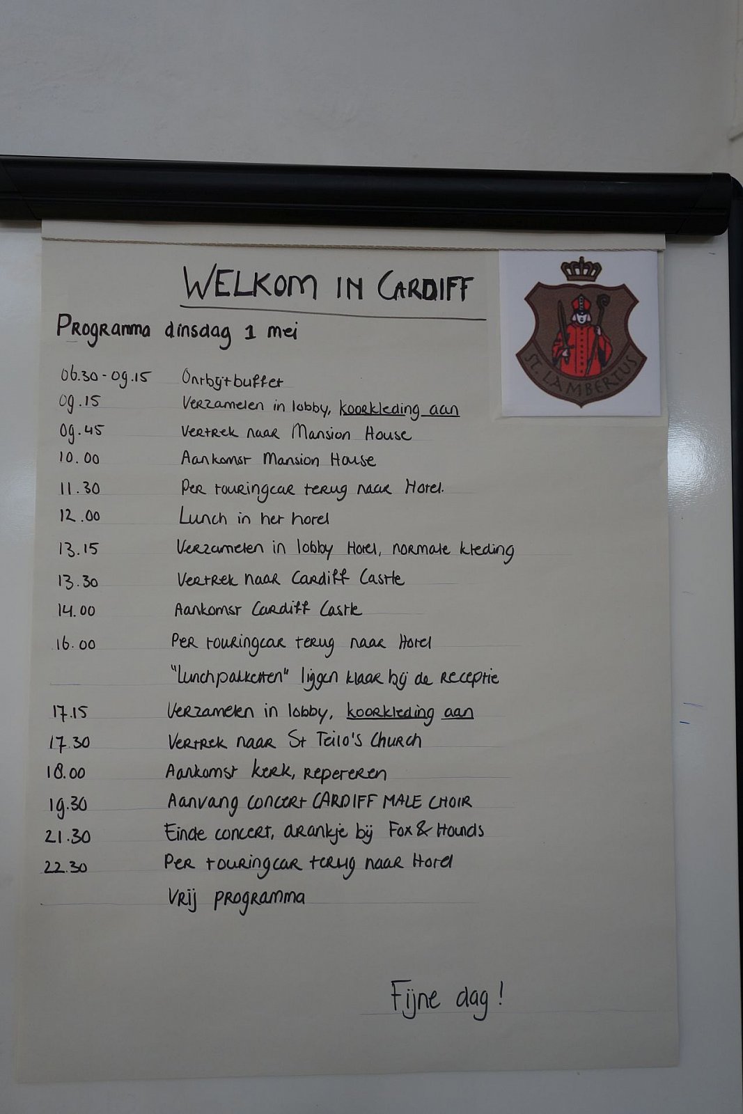 Concertreis Wales 2018