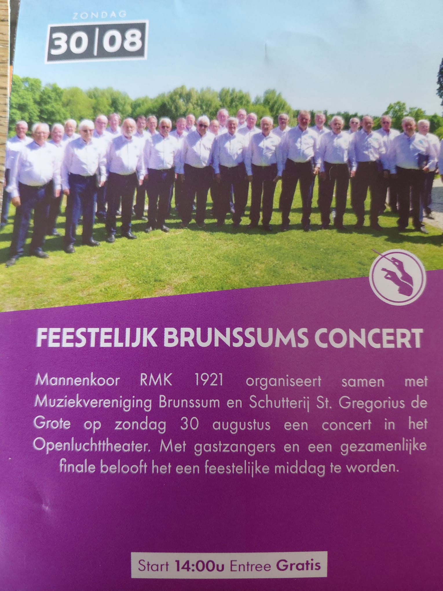 Flyer aankondiging